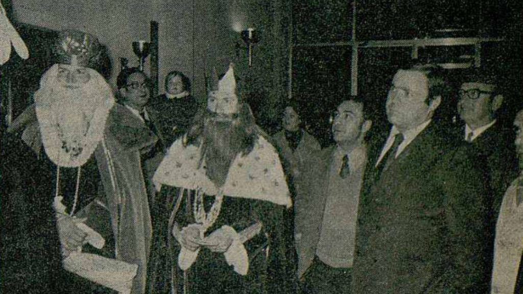 Quan els Reis Mags arribaven en helicòpter a Sant Boi els orígens de la Cavalcada de Reis santboiana