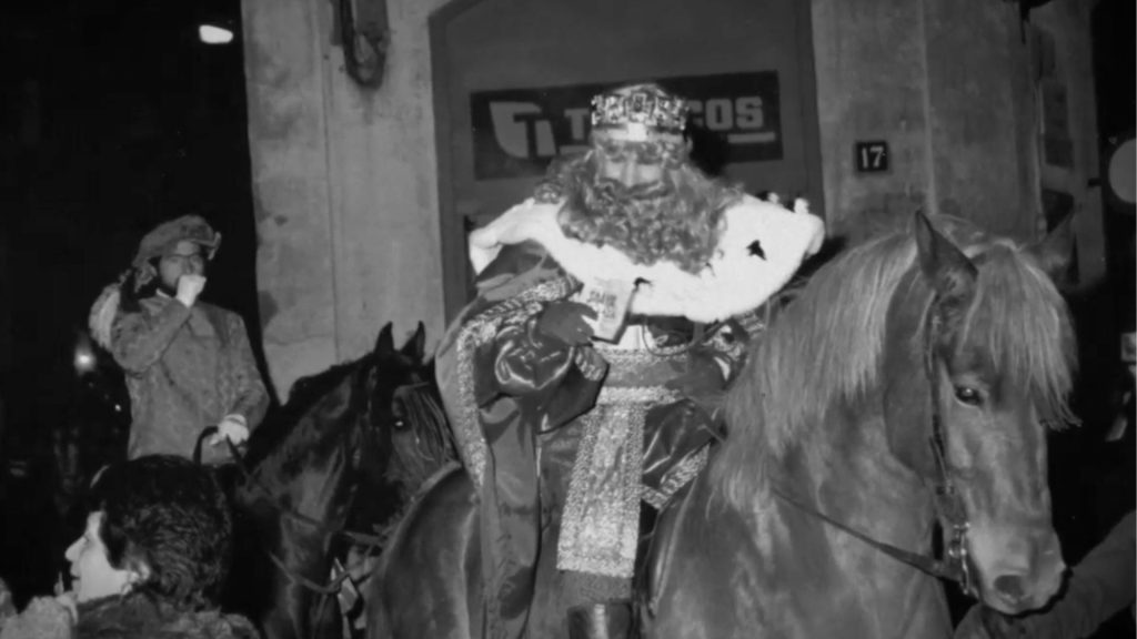 Quan els Reis Mags arribaven en helicòpter a Sant Boi els orígens de la Cavalcada de Reis santboiana