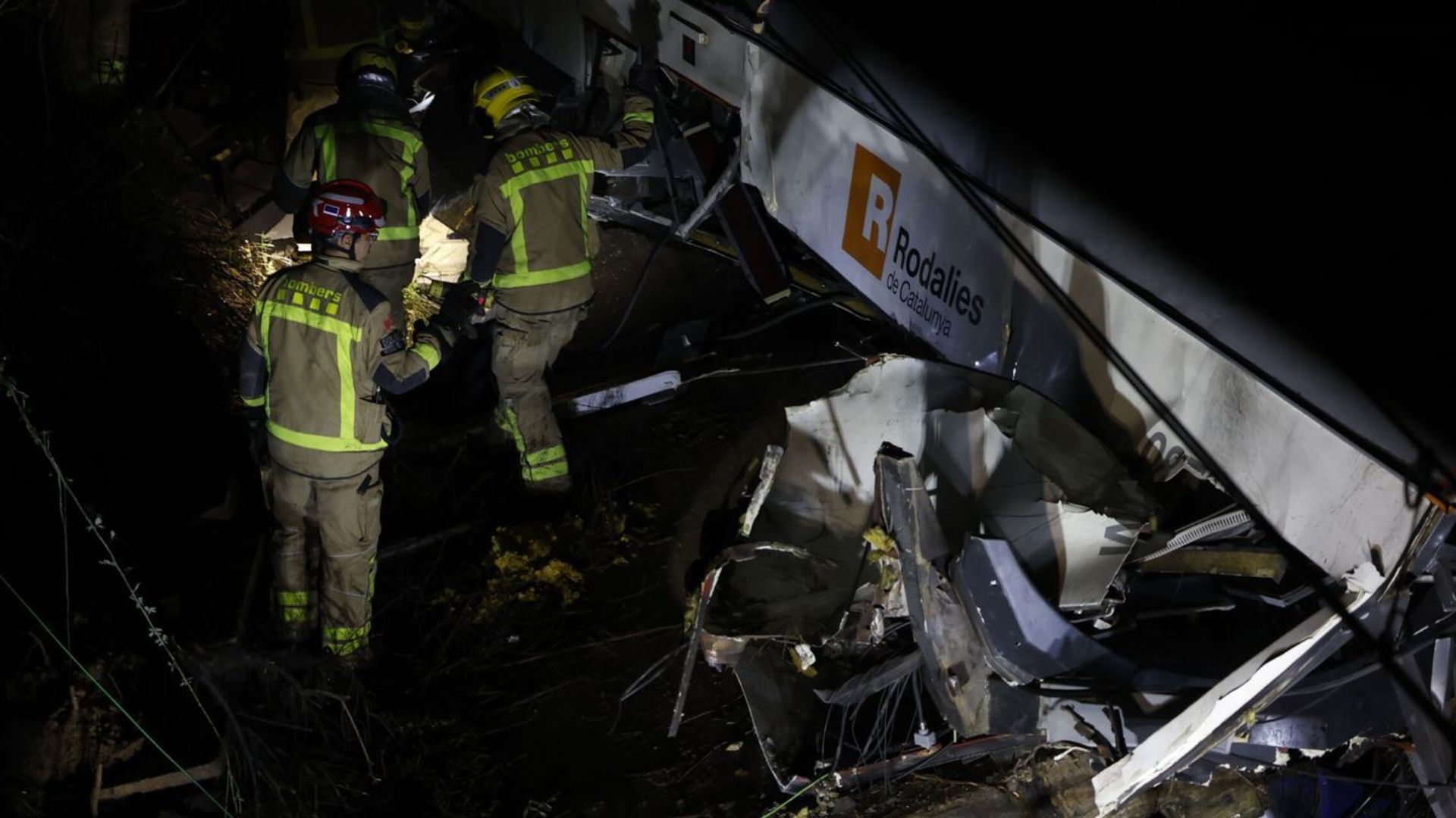 Dos ferits de l’accident mortal de Rodalies a Gelida traslladats d'urgència a l’Hospital de Sant Boi