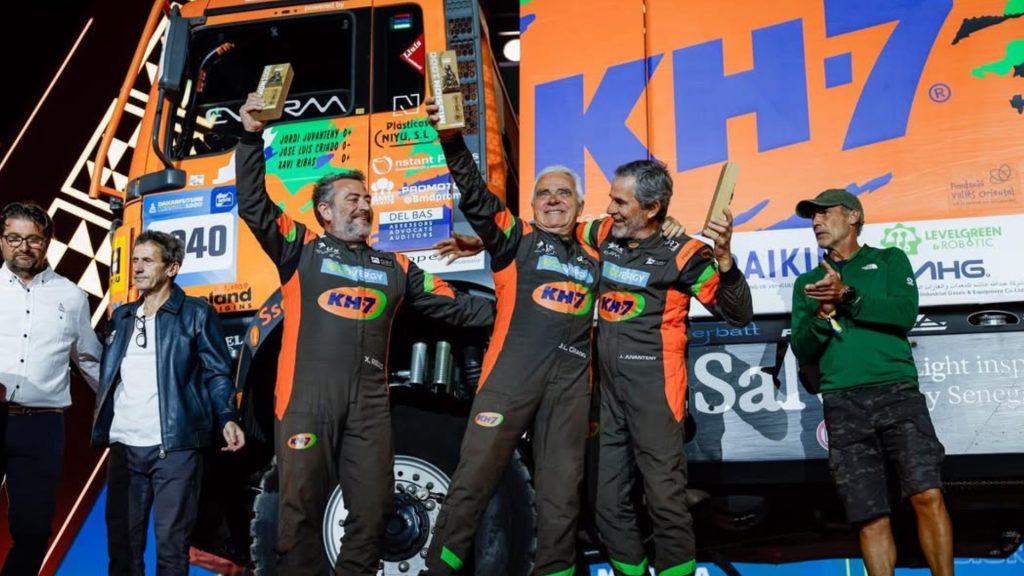 Sant Boi fa història al Rally Dakar l’equip de Xavier Ribas, tricampió del Mission 1000