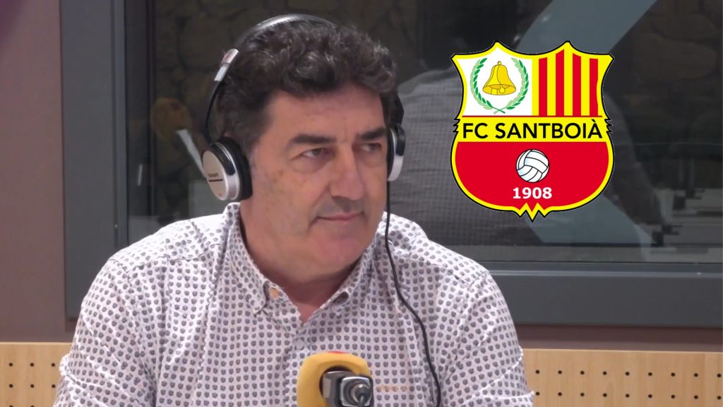 El nou president de Sant Boi del FC Santboià, Joan Avellanet “Hem renegociat el deute i ara és assumible; ens dona oxigen per fer créixer el club”