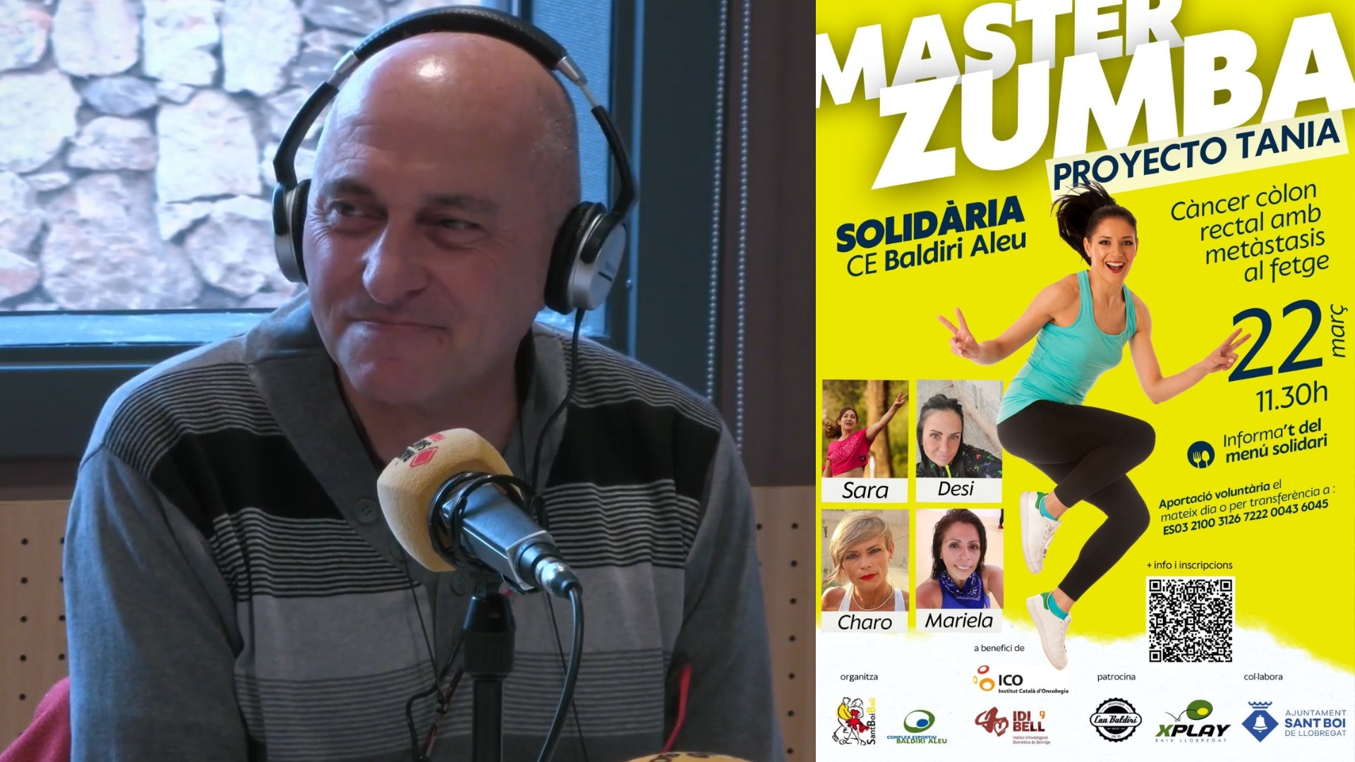 Sant Boi balla contra el càncer: “Amb cada zumba estem ajudant a salvar vides”