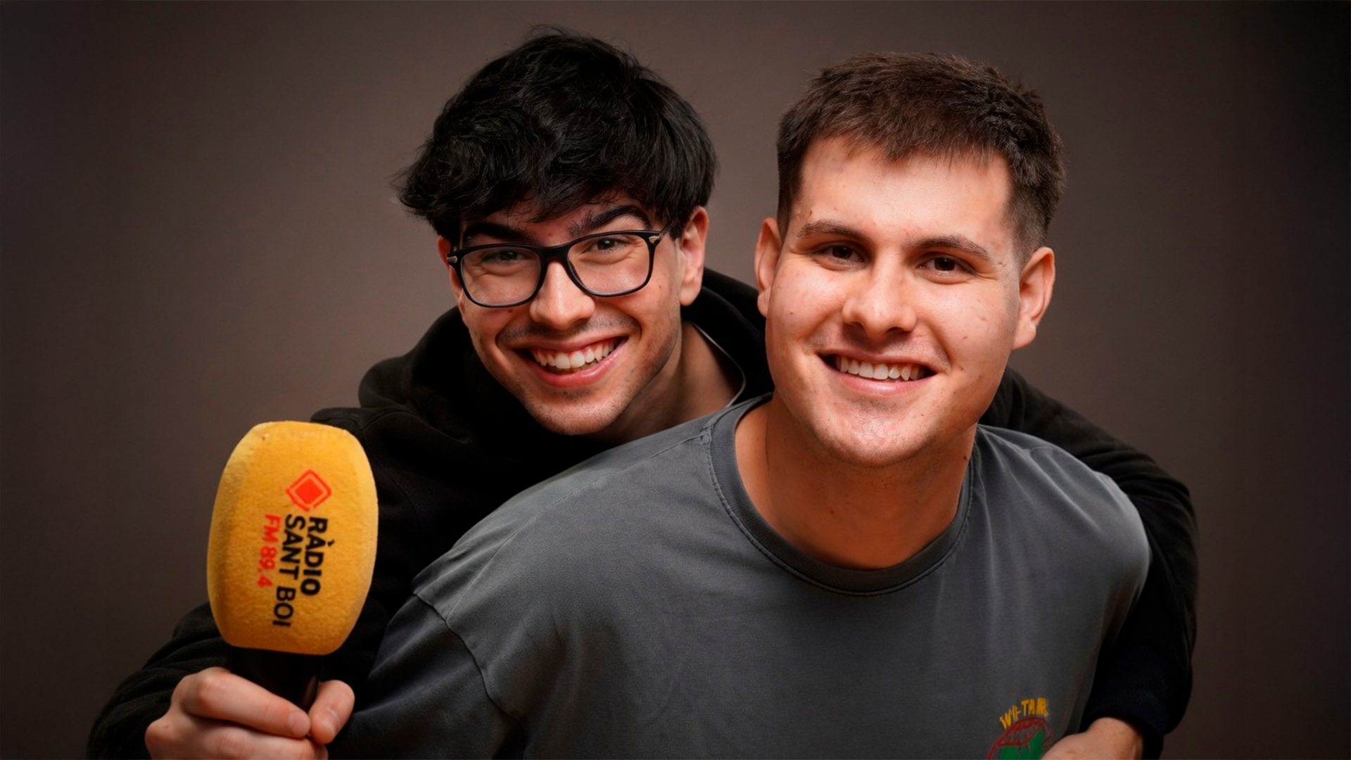 Jon García i Albert Vilar, presentadors de 'Gent de Carrer'