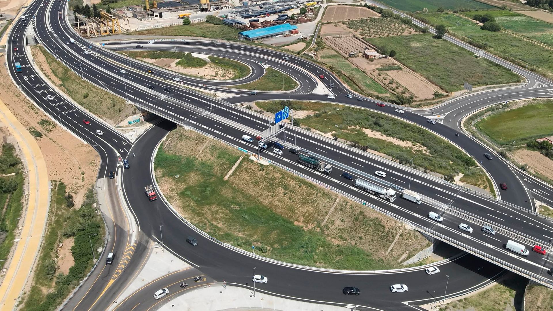 La B-25 entra en la recta final amb l’obertura del tronc central a Sant Boi
