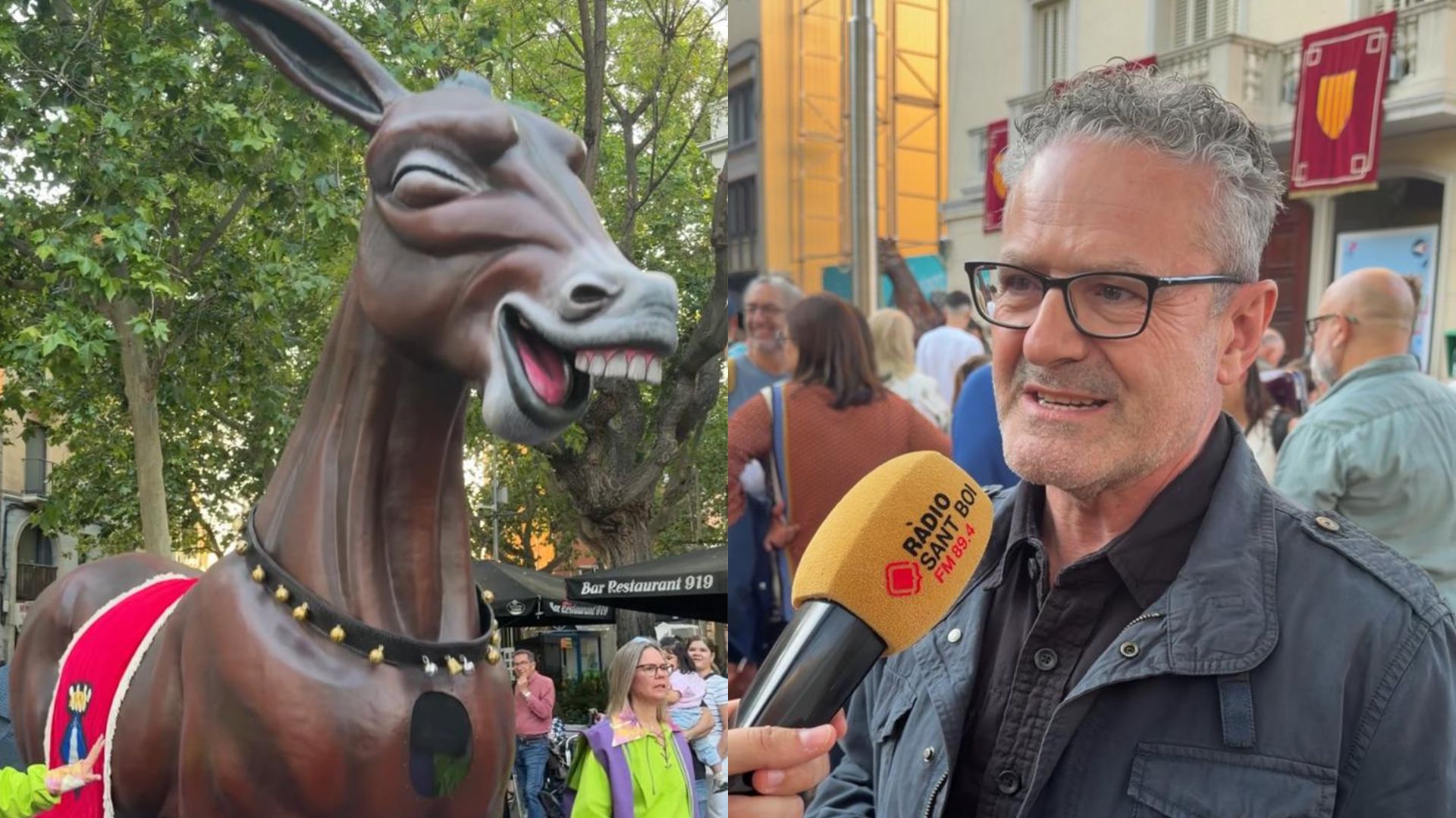 Sant Boi estrena la Mulassa i completa les quatre figures protocolàries de la cultura popular