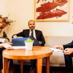 El conseller Albert Dalmau visita Sant Boi per abordar projectes estratègics de futur per la ciutat