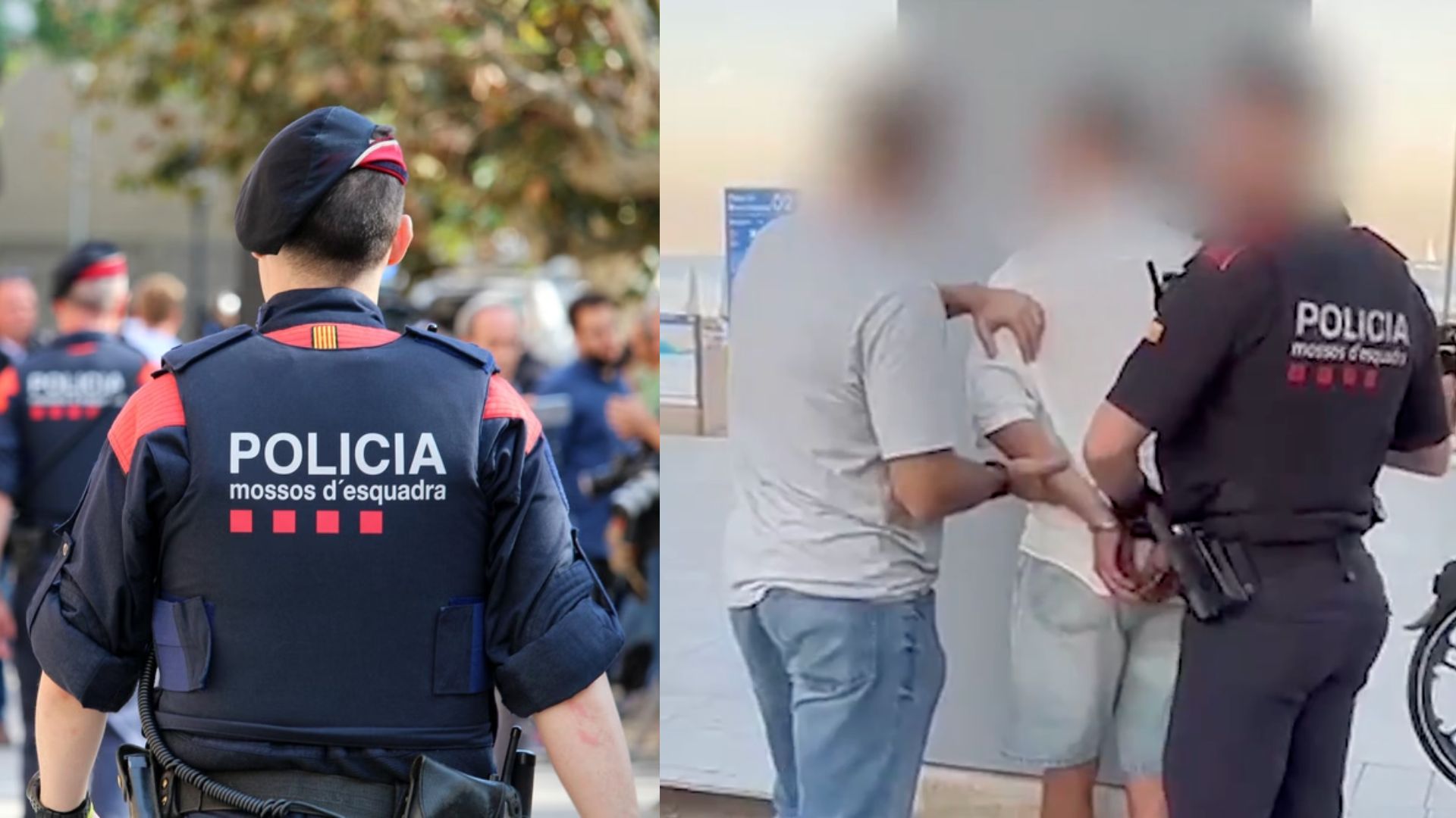 Els seguien fins a casa i els ruixaven amb gas pebre dos detinguts per set robatoris amb violència a Sant Boi i Barcelona