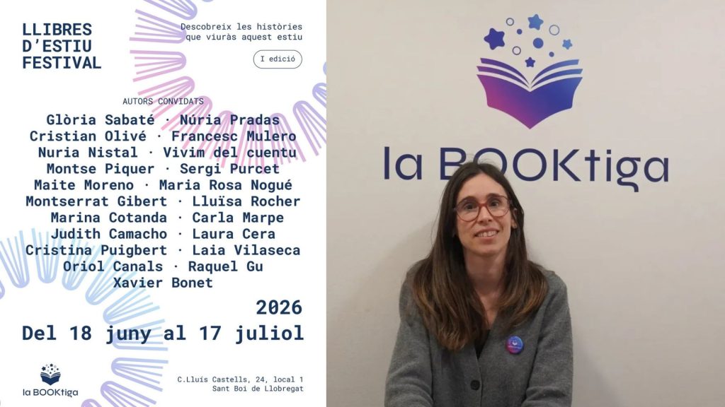 La BOOKtiga estrena el primer Llibres d’Estiu Festival amb onze sessions literàries a Sant Boi