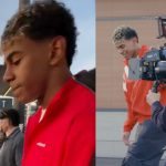 Lamine Yamal visita Sant Boi què hi feia el futbolista del Barça