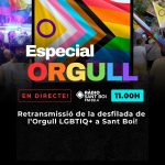 Ràdio Sant Boi retransmetrà per primer cop en directe l'Orgull LGBTIQ+ de Sant Boi