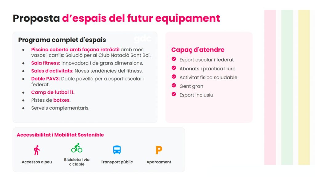Sant Boi s'avança a tothom amb un projecte esportiu pioner a Espanya La Parellada canviarà per sempre