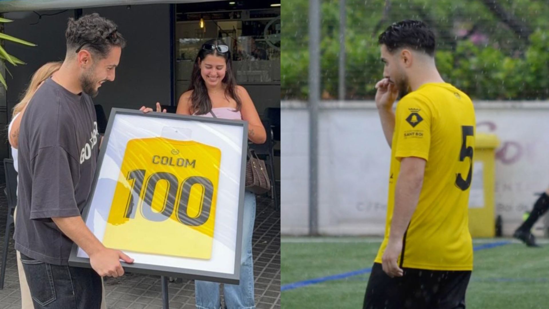 Toni Colom celebra els 100 partits amb el CF Ciudad Cooperativa i continuarà una temporada més al club de Sant Boi