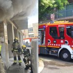 Un incendi en un taller de Sant Boi afecta un edifici de cinc plantes i mobilitza set dotacions de Bombers
