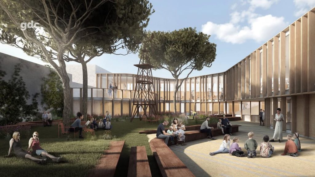 Sant Boi mostra per primera vegada com serà la futura biblioteca de Marianao primeres imatges