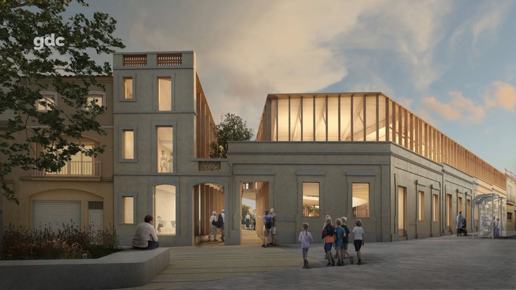 Sant Boi mostra per primera vegada com serà la futura biblioteca de Marianao primeres imatges