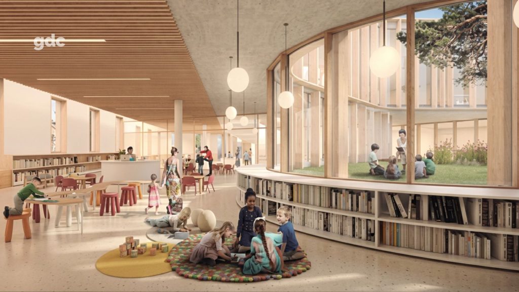Sant Boi mostra per primera vegada com serà la futura biblioteca de Marianao primeres imatges