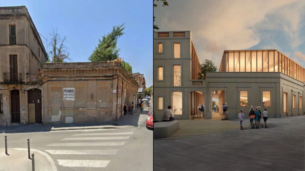 Sant Boi mostra per primera vegada com serà la futura biblioteca de Marianao primeres imatges