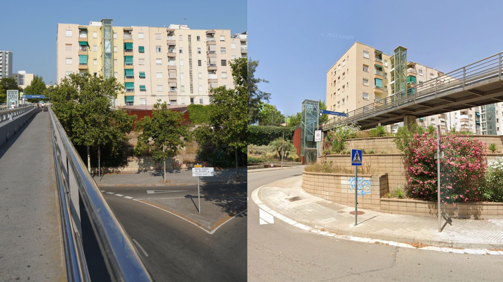 Comencen les obres del mur de Ciutat Cooperativa amb afectacions a l’aparcament i als vianants
