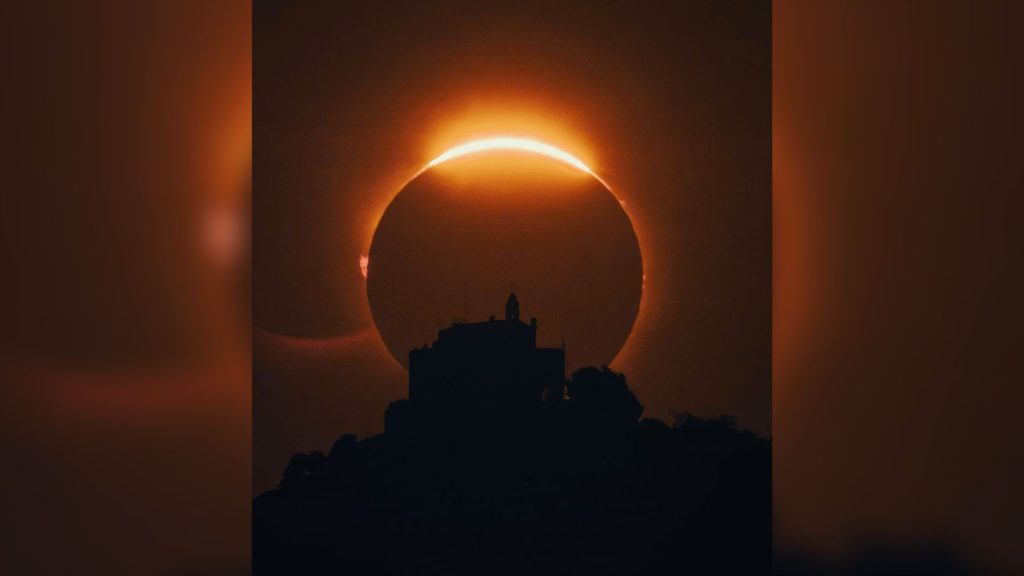 L’eclipsi com mai l’havies vist a Sant Boi les fotografies més impactants des de Sant Ramon 