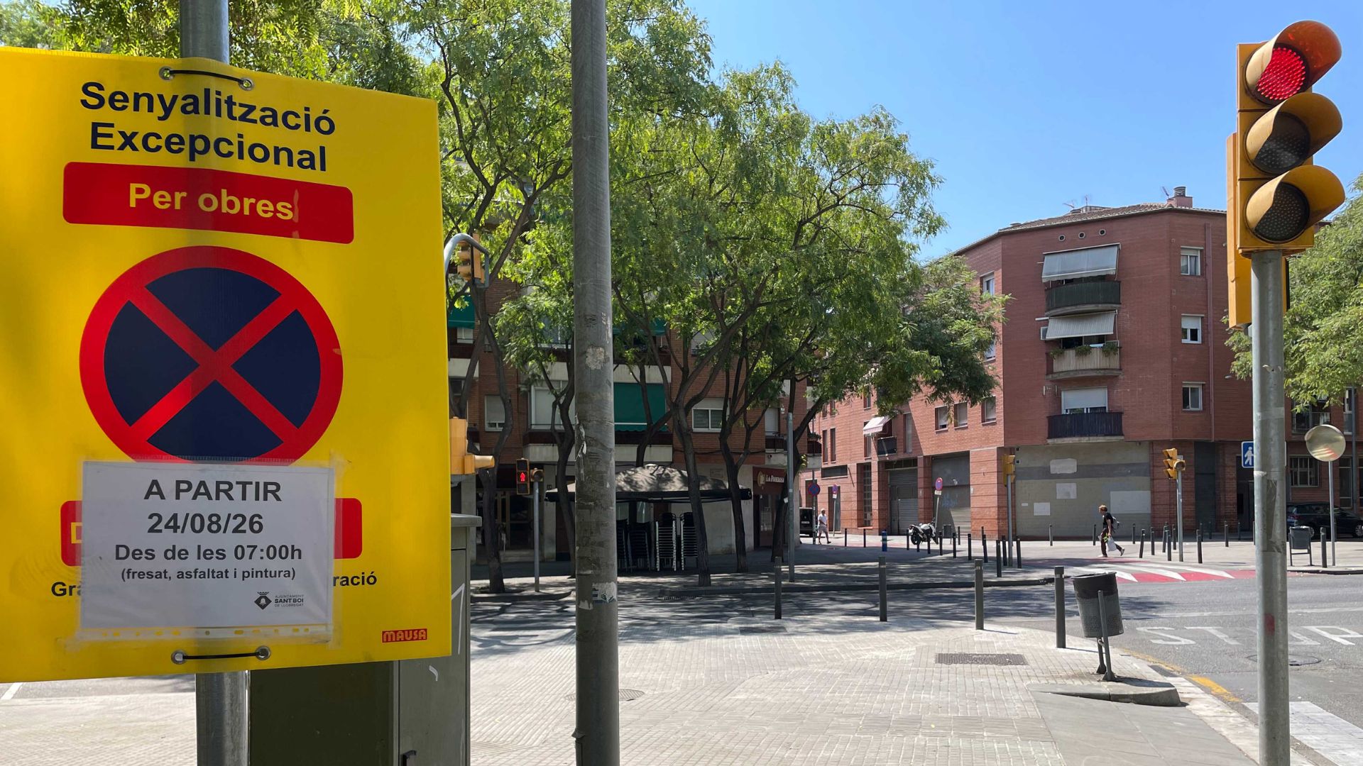 Sant Boi estrenarà un carrer Girona renovat a principis de setembre totes les afectacions