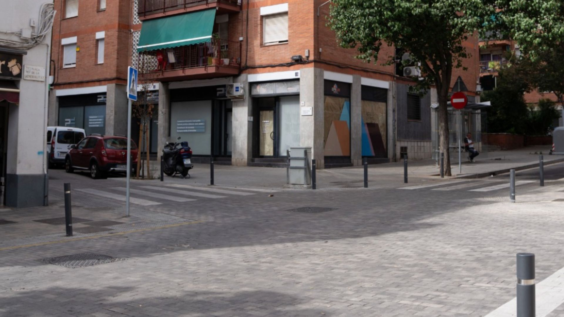 Una cruïlla clau de Sant Boi, tallada per obres les afectacions començaran dimarts