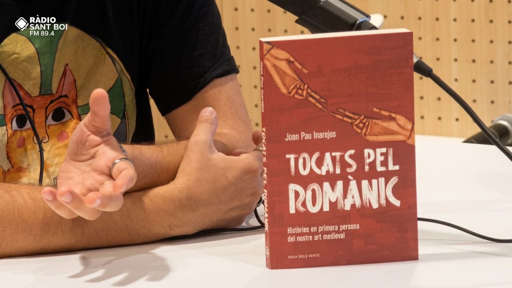 El santboià Joan Pau Inarejos descobreix les històries humanes del romànic en el seu nou llibre (1)