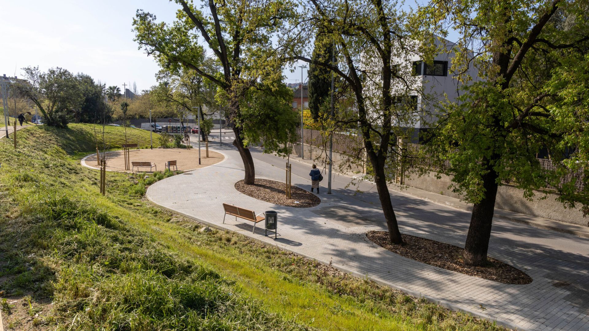 Europa es fixa en Sant Boi destaca la transformació verda de la ciutat com a exemple