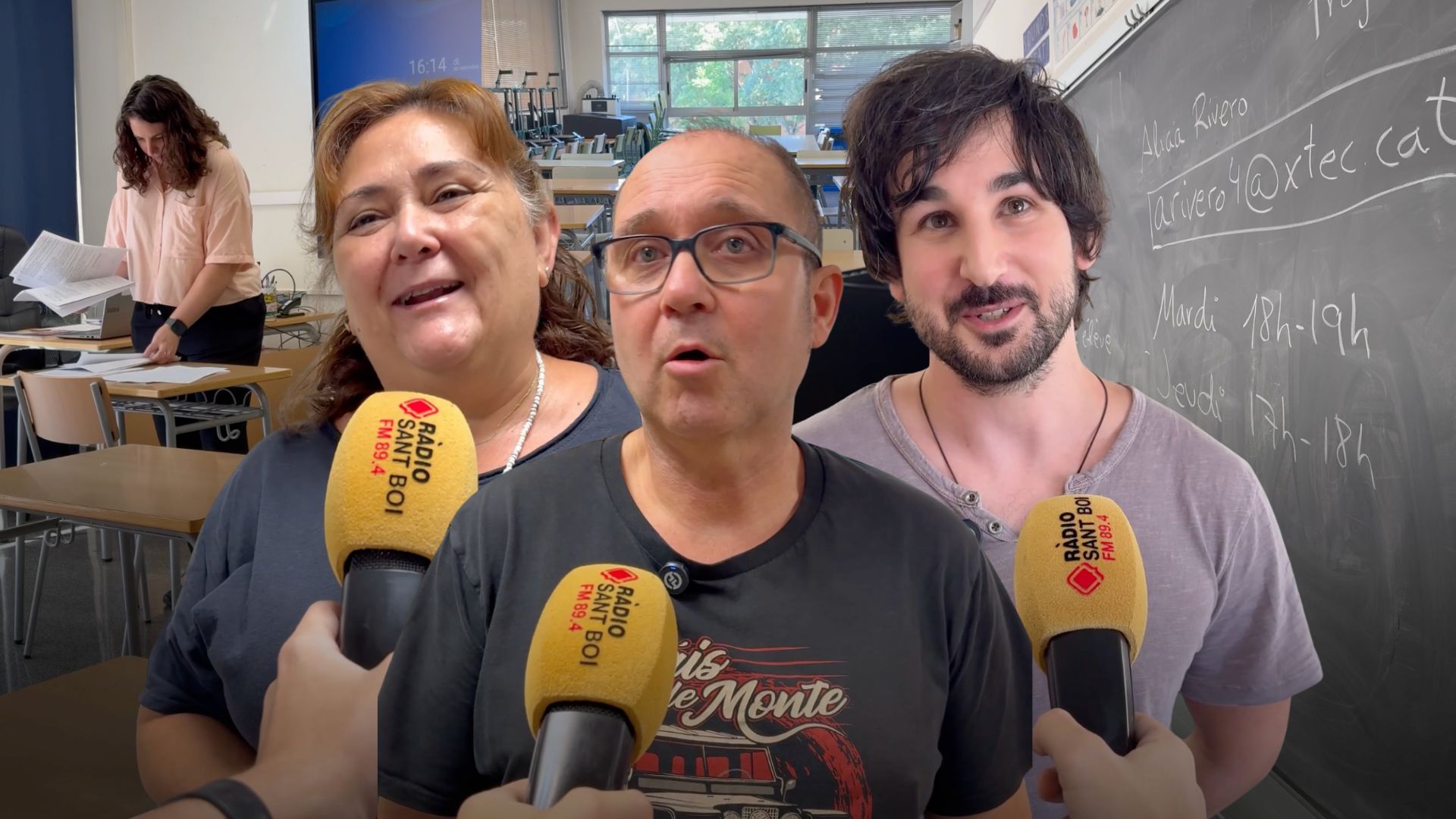 Mai és tard per tornar a classe l’escola d’adults de Sant Boi obre portes a totes les edats