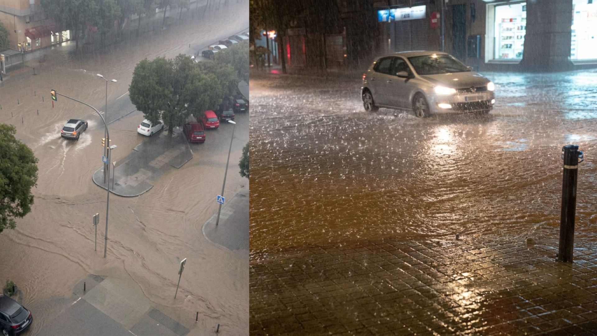 El temporal colpeja Sant Boi 80 litres per metre quadrat i talls a les zones inundables