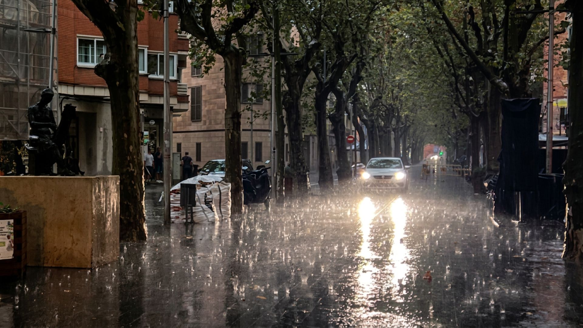 Sant Boi torna a estar en alerta per pluges torrencials i temps violent aquests són els punts afectats